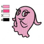 Pac Man and The Ghostly Adventures Pinky 02 Embroidery Design